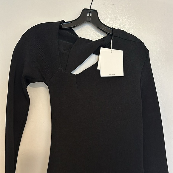 The Row Londrina Dress - Black Size M - Picture 9 of 10